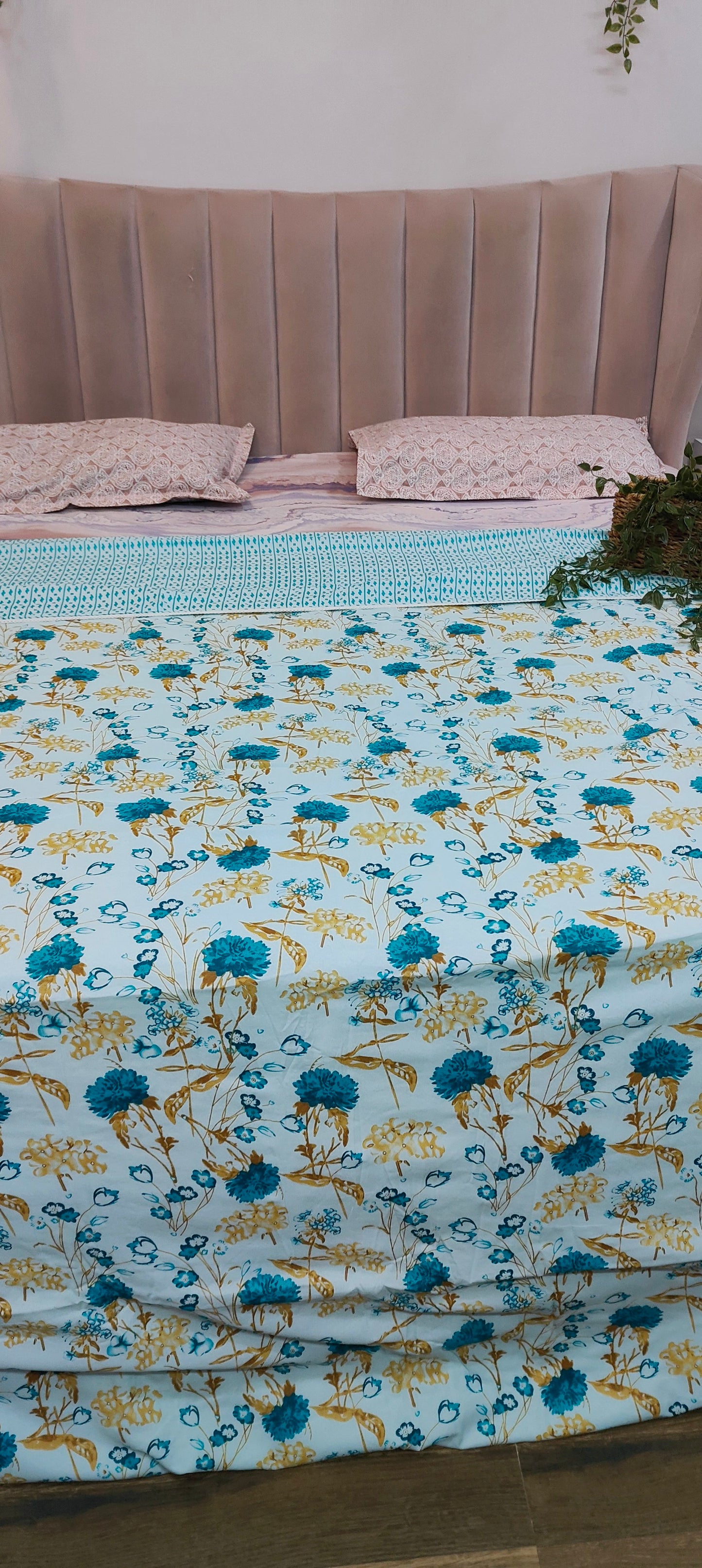 Aqua Blue™ - Pure Cotton Dohar