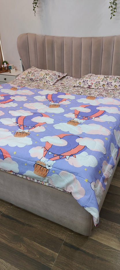 Lilac Clouds™ - Single Bed Comforter