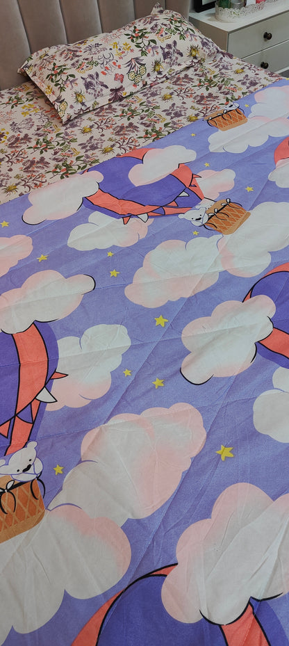 Lilac Clouds™ - Single Bed Comforter