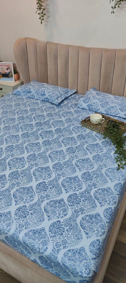 Pacific Heritage™ - Super King Pure Cotton Bedsheet