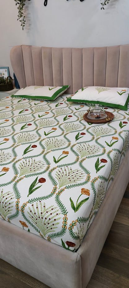 Green Heritage™ - King Pure Cotton Bedsheet