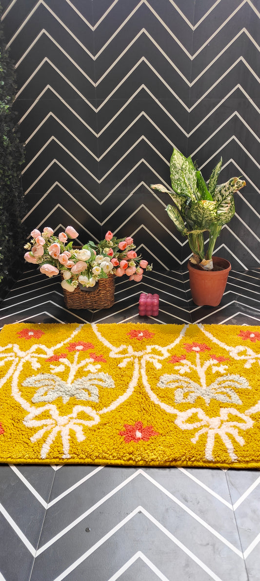 Mango Bouquet - Pure Cotton Floor Mat